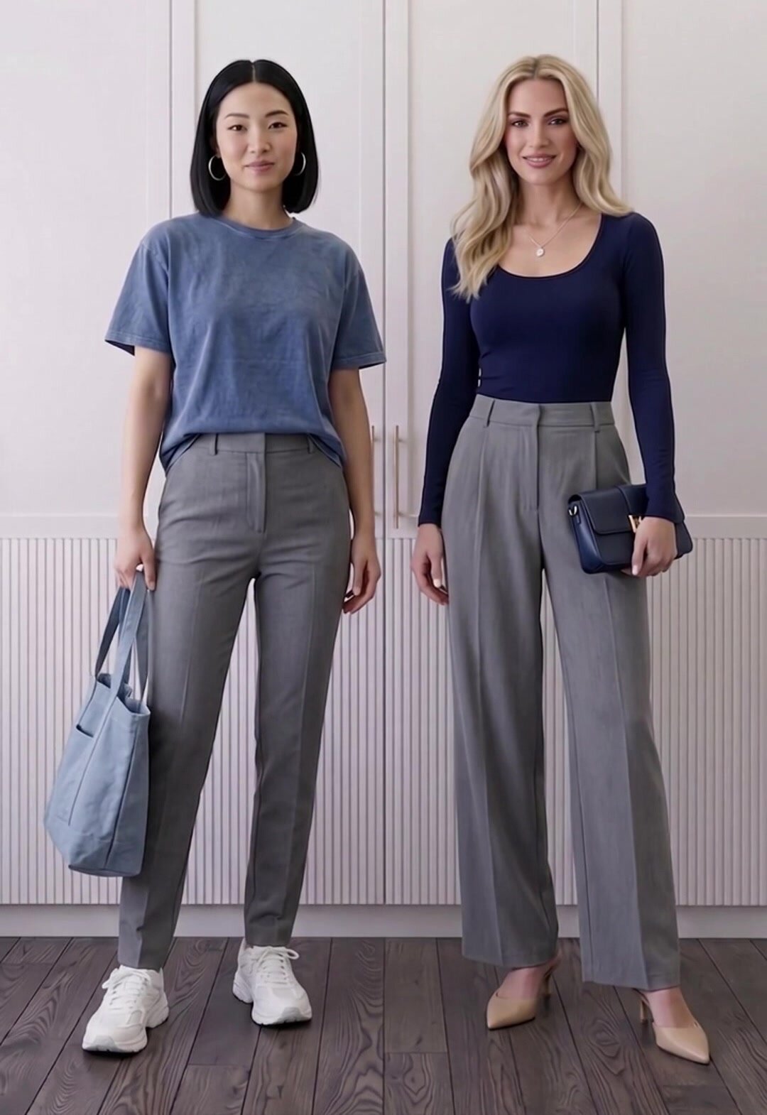 Navy & Gray